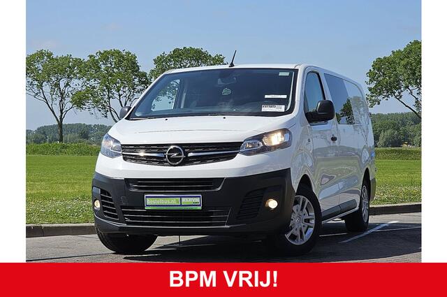 Opel VIVARO 2.0 CDTI L3H1 Dubbel Cabine Airco Trekhaak Deuren Navi CruiseControl Euro6 Oh-Historie!