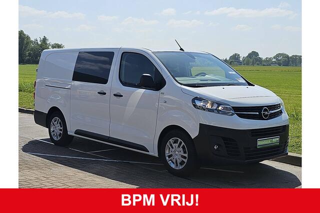 Opel VIVARO 2.0 CDTI L3H1 Dubbel Cabine Airco Trekhaak Deuren Navi CruiseControl Euro6 Oh-Historie!