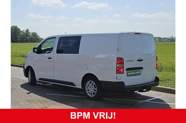 Opel VIVARO 2.0 CDTI L3H1 Dubbel Cabine Airco Trekhaak Deuren Navi CruiseControl Euro6 Oh-Historie!