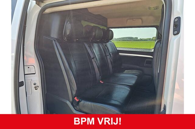 Opel VIVARO 2.0 CDTI L3H1 Dubbel Cabine Airco Trekhaak Deuren Navi CruiseControl Euro6 Oh-Historie!