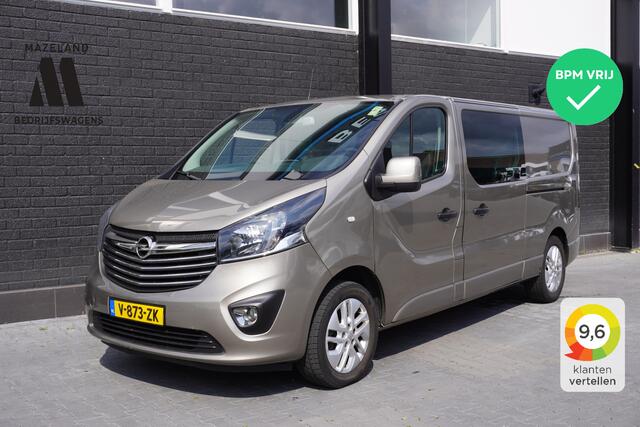 Opel VIVARO 1.6 CDTI 125PK L2 Dubbele Cabine 2x Schuifdeur EURO 6 - Airco - Navi - Cruise - ¤ 12.950,- Excl.