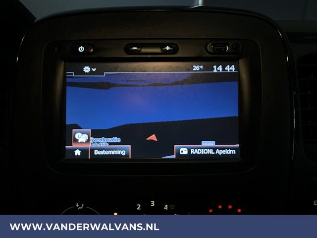 Opel VIVARO 1.6 CDTI 126pk L2H1 Euro6 Airco | 2x Zijdeur | Navigatie | LED | Camera | Cruisecontrol | Imperiaal | Trekhaak Parkeersensoren, Bijrijdersbank