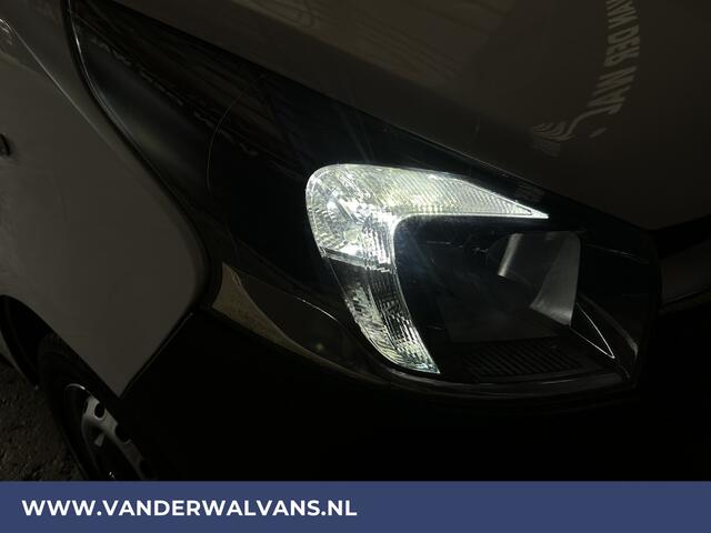 Opel VIVARO 1.6 CDTI 126pk L2H1 Euro6 Airco | 2x Zijdeur | Navigatie | LED | Camera | Cruisecontrol | Imperiaal | Trekhaak Parkeersensoren, Bijrijdersbank