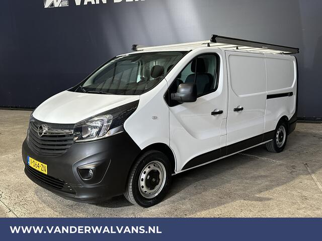 Opel VIVARO 1.6 CDTI 126pk L2H1 Euro6 Airco | 2x Zijdeur | Navigatie | LED | Camera | Cruisecontrol | Imperiaal | Trekhaak Parkeersensoren, Bijrijdersbank