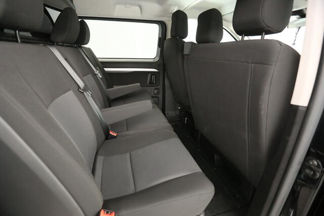Opel VIVARO 2.0 CDTI L3H1 177PK Dubbele Cabine Heads-up Airco LED Cruise 360 Camera Carplay 6 Persoons Navi PDC 17"LMV