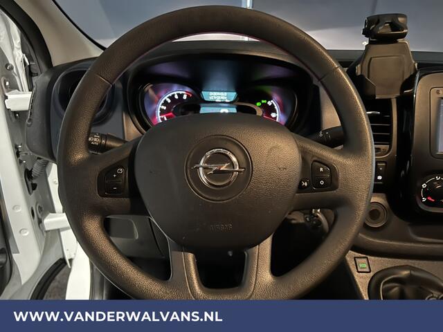 Opel VIVARO 1.6 CDTI 126pk L2H1 Euro6 Airco | 2x Zijdeur | Imperiaal | Trekhaak | Navigatie cruisecontrol, parkeersensoren, trap