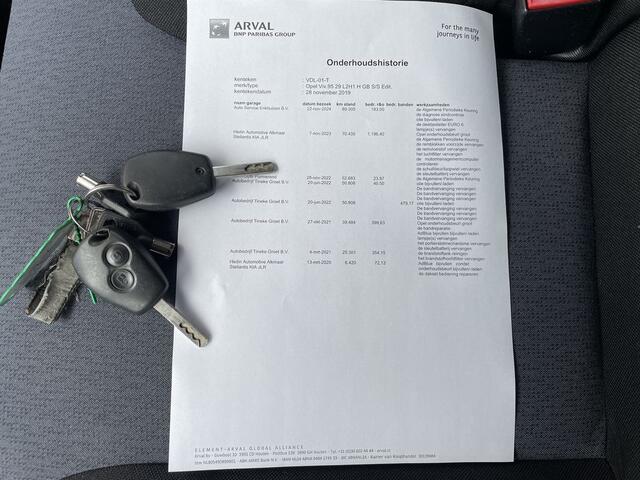 Opel VIVARO 1.6 CDTI E6 Edition L2 3-zits BPM Vrij! Lease ¤251 p/m, Inrichting, Imperiaal, Airco, Cruise controle, Onderhoudshistorie aanwezig