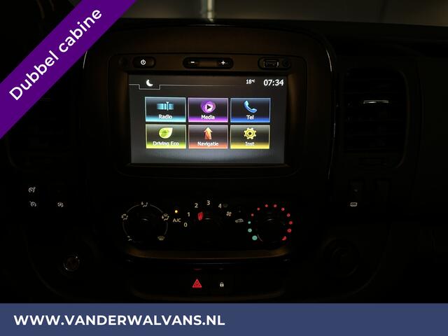 Opel VIVARO 1.6 CDTI 126pk L2H1 Dubbele cabine Euro6 Airco | 5-Zits | Navigatie | Trekhaak | Camera cruisecontrol, parkeersensoren, LED