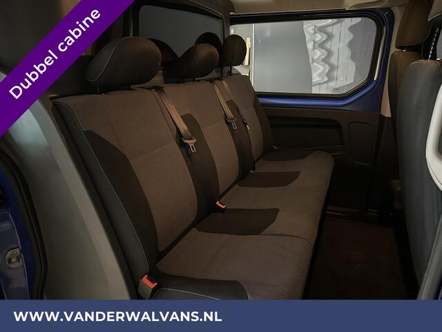 Opel VIVARO 1.6 CDTI 126pk L2H1 Dubbele cabine Euro6 Airco | 5-Zits | LED | Cruisecontrol | Trekhaak Parkeersensoren