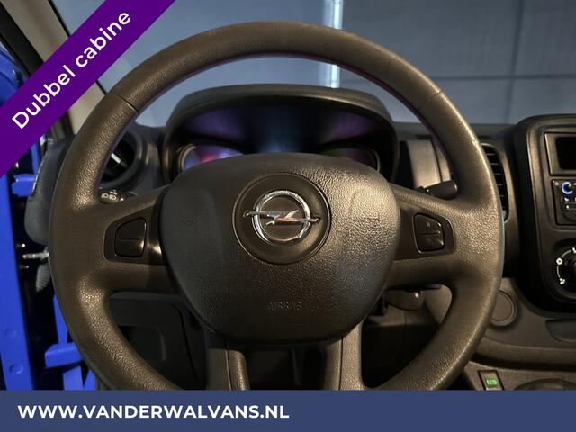 Opel VIVARO 1.6 CDTI 126pk L2H1 Dubbele cabine Euro6 Airco | 5-Zits | LED | Cruisecontrol | Trekhaak Parkeersensoren