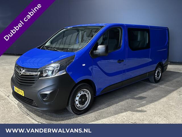 Opel VIVARO 1.6 CDTI 126pk L2H1 Dubbele cabine Euro6 Airco | 5-Zits | LED | Cruisecontrol | Trekhaak Parkeersensoren