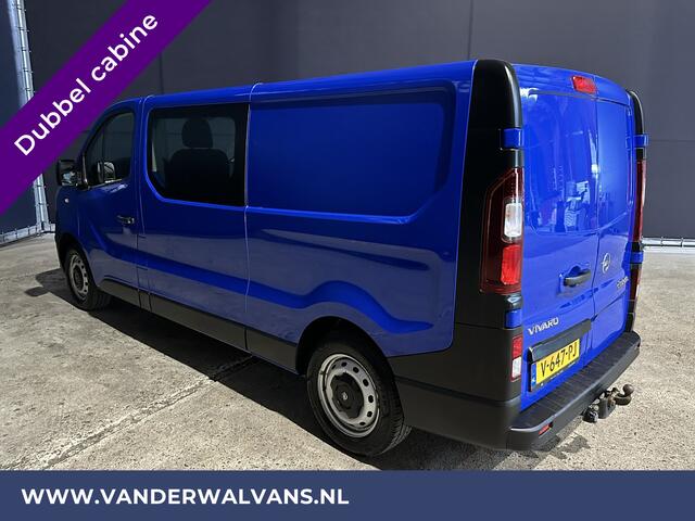 Opel VIVARO 1.6 CDTI 126pk L2H1 Dubbele cabine Euro6 Airco | 5-Zits | LED | Cruisecontrol | Trekhaak Parkeersensoren