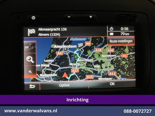 Opel VIVARO 1.6 CDTI 126pk L1H1 Inrichting Euro6 Airco | Navigatie | LED | Cruisecontrol | Trekhaak Parkeersensoren, Bijrijdersbank