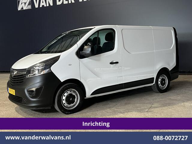 Opel VIVARO 1.6 CDTI 126pk L1H1 Inrichting Euro6 Airco | Navigatie | LED | Cruisecontrol | Trekhaak Parkeersensoren, Bijrijdersbank