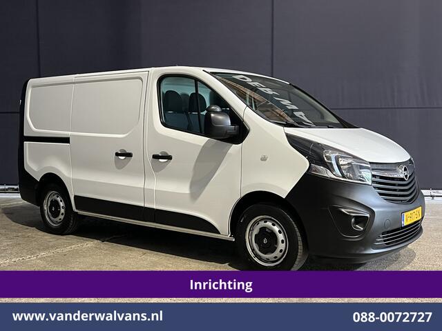 Opel VIVARO 1.6 CDTI 126pk L1H1 Inrichting Euro6 Airco | Navigatie | LED | Cruisecontrol | Trekhaak Parkeersensoren, Bijrijdersbank