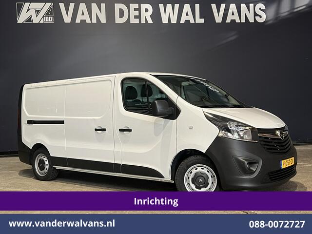 Opel VIVARO 1.6 CDTI 126pk L2H1 Inrichting dubbele vloer Euro6 Airco | Camera | Navigatie | Cruisecontrol | Trekhaak | LED Parkeersensoren, Bijrijdersbank, Achterklep