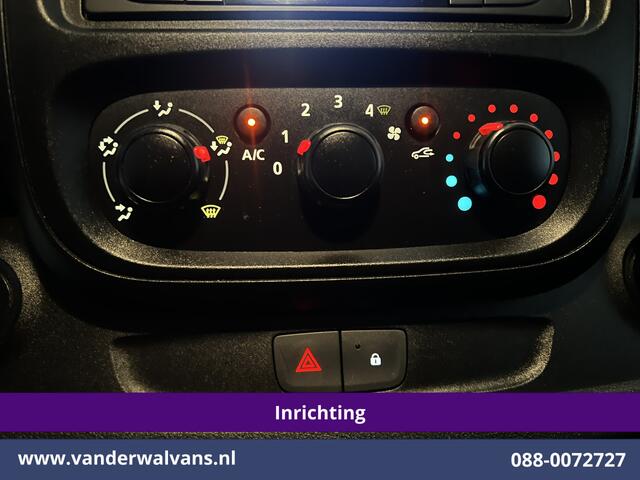 Opel VIVARO 1.6 CDTI 126pk L2H1 Inrichting dubbele vloer Euro6 Airco | Camera | Navigatie | Cruisecontrol | Trekhaak | LED Parkeersensoren, Bijrijdersbank, Achterklep