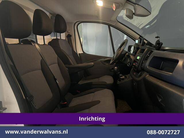 Opel VIVARO 1.6 CDTI 126pk L2H1 Inrichting dubbele vloer Euro6 Airco | Camera | Navigatie | Cruisecontrol | Trekhaak | LED Parkeersensoren, Bijrijdersbank, Achterklep