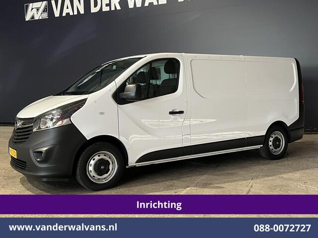 Opel VIVARO 1.6 CDTI 126pk L2H1 Inrichting dubbele vloer Euro6 Airco | Camera | Navigatie | Cruisecontrol | Trekhaak | LED Parkeersensoren, Bijrijdersbank, Achterklep
