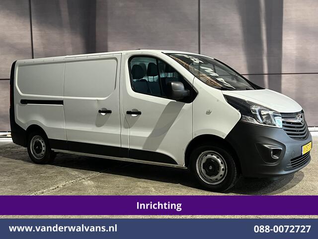 Opel VIVARO 1.6 CDTI 126pk L2H1 Inrichting dubbele vloer Euro6 Airco | Camera | Navigatie | Cruisecontrol | Trekhaak | LED Parkeersensoren, Bijrijdersbank, Achterklep