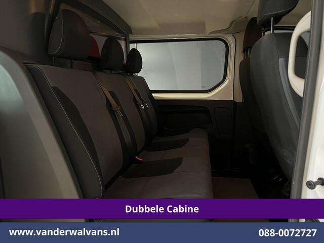 Opel VIVARO 1.6 CDTI 126pk L2H1 Dubbele Cabine Euro6 Airco | 5-Zits | Navigatie | Camera | LED | Cruisecontrol | Trekhaak Parkeersensoren