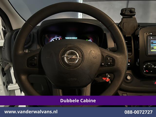Opel VIVARO 1.6 CDTI 126pk L2H1 Dubbele Cabine Euro6 Airco | 5-Zits | Navigatie | Camera | LED | Cruisecontrol | Trekhaak Parkeersensoren