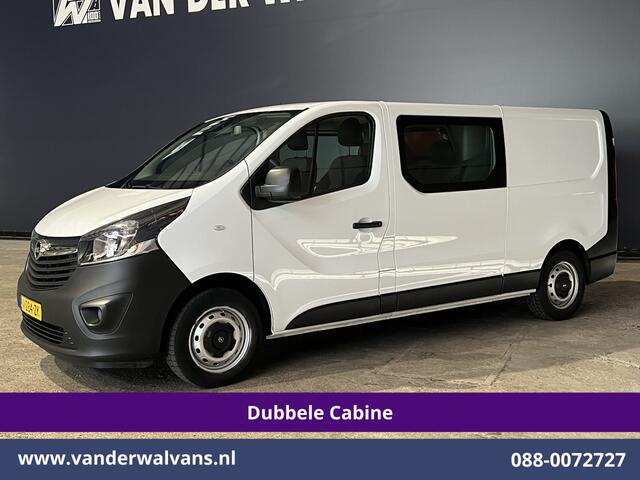 Opel VIVARO 1.6 CDTI 126pk L2H1 Dubbele Cabine Euro6 Airco | 5-Zits | Navigatie | Camera | LED | Cruisecontrol | Trekhaak Parkeersensoren