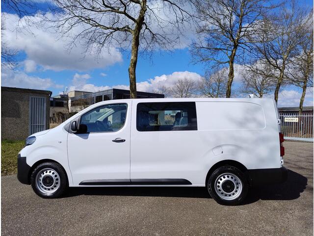Opel VIVARO L3 DC 1.5 BlueHDI 120pk | BPM vrij | Dubbele Cabine | 6-zits | Houten afwerking laadruimte | Multimedia | NAVI | Apple Carplay | Android Auto | Parkeersensoren achter | Multifunctioneel stuurwiel | Elektrisch inklapbare spiegels | Bestuurdersstoel comfor