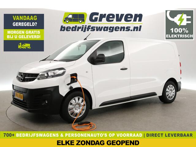 Opel VIVARO L2H1 75 kWh | SOH 92% | Elektrisch | Snelladen | Airco | Cruise | 3-Zits | Carplay | 360° CAM | Navi | Parkeersens.