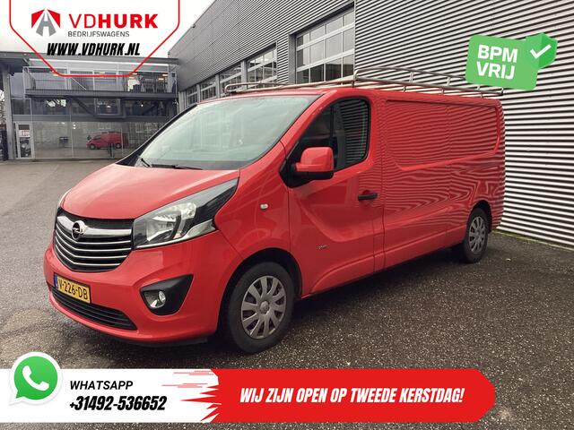 Opel VIVARO 1.6 CDTI 125 pk L2 EXPORT EURO 6/ NL Auto/ Imperiaal/ Airco/ Navi/ Cruise/ PDC/ DAB/ Trekhaak