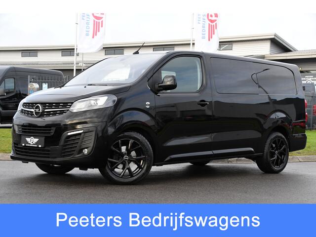 Opel VIVARO 2.0 CDTI L3H1 DC Black Edition Adaptieve Cruise, 360 Camera, LED, Carplay, 177pk, Sensoren, Clima, Stoelverwarming, Sensoren, Uniek!
