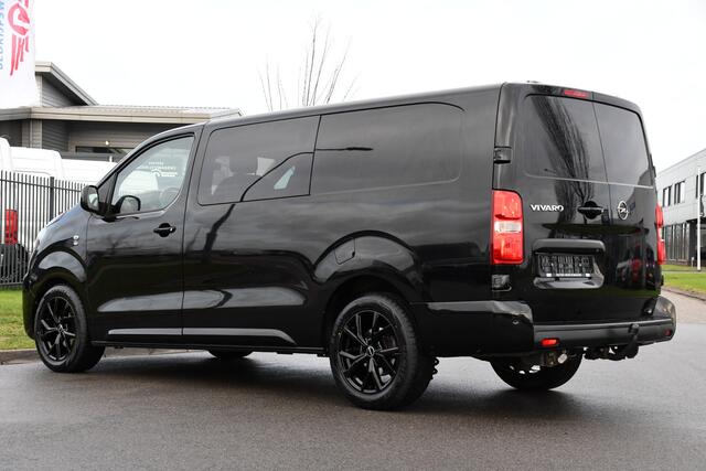 Opel VIVARO 2.0 CDTI L3H1 DC Black Edition Adaptieve Cruise, 360 Camera, LED, Carplay, 177pk, Sensoren, Clima, Stoelverwarming, Sensoren, Uniek!