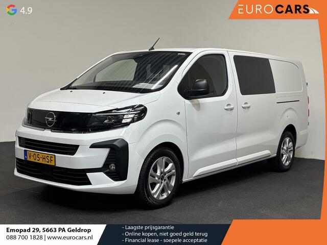 Opel VIVARO 2.0 Diesel 180 S&S L3 Automaat Dubbele Cabine 2 schuifdeuren Android Auto/Apple CarPlay Navigatie Keyless Entry&Start Climate Control Camera Cruise Control Houten afwerking laadruimte Trekhaak lichtmetalen velgen
