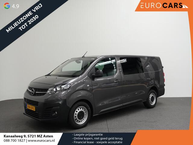 Opel VIVARO 1.5 CDTI L3H1 Edition Dubbele Cabine 144PK Automaat Airco Navigatie Bluetooth Trekhaak