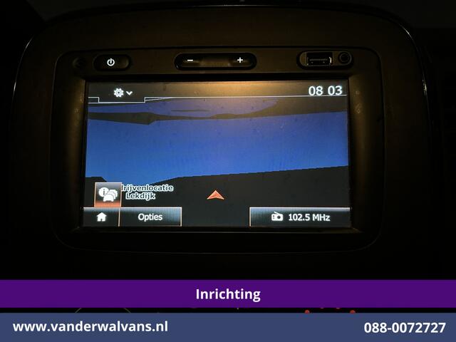 Opel VIVARO 1.6 CDTI L1H1 Inrichting Euro6 Airco | Navigatie | Camera | LED | Cruisecontrol Parkeersensoren, Bijrijdersbank