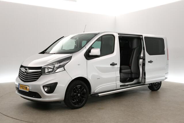 Opel VIVARO 1.6 CDTI Sport 146PK L2H1 | Dubbele Cabine | Euro 6 | Airco | Cruise | Camera | Leder | Stoelverw. | 2xSchuifdeur