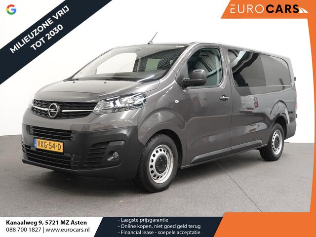 Opel VIVARO 1.5 CDTI L3H1 Dubbele Cabine 145PK Automaat Trekhaak Navigatie Airco Parkeersensoren Camera Cruise control