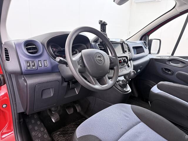 Opel VIVARO 1.6CDTI L2H1 Dubbele Cabine 5-Persoons Euro 6 Airco Navi Cruise Control Regen-Lichtsensor Pdc Betonplex Vloer Wandbetimmering Schuifdeuren 1e Eigenaar Origineel Nederlandse Auto