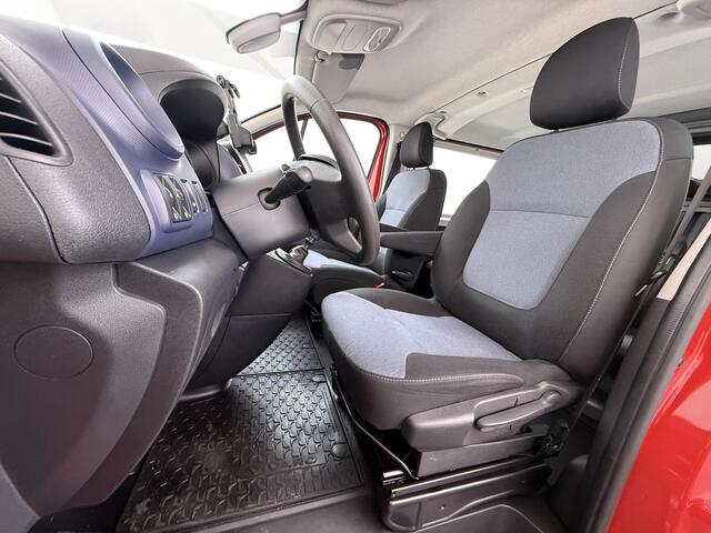 Opel VIVARO 1.6CDTI L2H1 Dubbele Cabine 5-Persoons Euro 6 Airco Navi Cruise Control Regen-Lichtsensor Pdc Betonplex Vloer Wandbetimmering Schuifdeuren 1e Eigenaar Origineel Nederlandse Auto