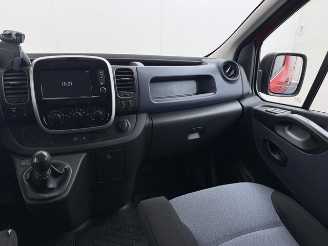Opel VIVARO D126PK Dubbele Cabine 5-Persoons L2H1 Trekhaak Camera Navi Airco Cruise Control Pdc Sport EcoFlex 1.6CDTI Euro 6 Betonplex Vloer Wandbetimmering Schuifdeur Regen-Lichtsensor 1e Eigenaar Origineel Nederlandse Auto Dealeronderhouden 2.000kg trekvermogen