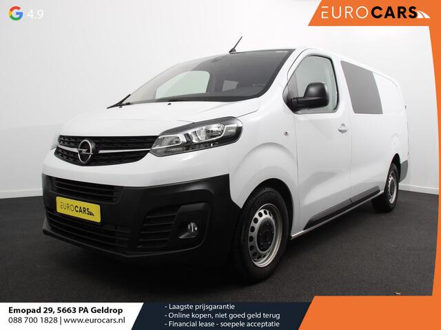 Opel VIVARO 2.0 CDTI Automaat 145 pk L3H1 Dubbele Cabine | Navigatie | Trekhaak | Airco | Parkeer sensoren | Betimmering