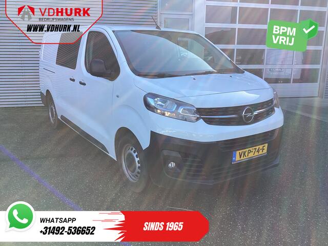 Opel VIVARO 2.0 CDTI 125 pk DC Dubbel Cabine Carplay/ 6 Pers./ Cruise/ Camera/ PDC V+A/ Trekhaak/ NL Auto