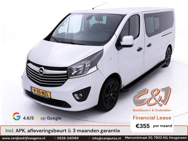 Opel VIVARO 1.6 CDTI L2H1 DC Sport EcoFlex airco, cruise, luxe, stoelverwarming, keyless lease ¤355 p/mnd