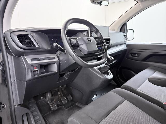 Opel VIVARO 2.0CDTi 145PK L3 DC Dubbele Cabine 6-Pers. Facelift! Navi PDC Camera Virtual-Cockpit Dual-ECC BordHerkenning Keyless Cruise-Control 17" LM Mistlampen Schuifdeur Rechts Priv.Glas ESP Elektr.Ramen Visio System Pack Ergonomie Comfort-pack Draadloze lader Sp