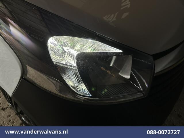 Opel VIVARO 1.6 CDTI 126pk L2H1 Euro6 Airco | Camera | Navigatie | Trekhaak | LED | Cruisecontrol Parkeersensoren, Bijrijdersbank