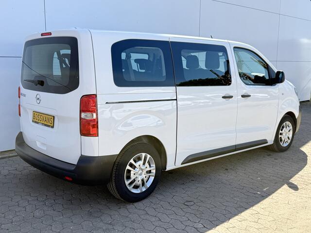 Opel VIVARO e-Vivaro L2H1 75 kWh 136PK 9-persoons L2H1 330km WLTP 93,7% (SOH) Dubbele schuifdeuren Snelladen Laadkabel Climate control Parkeersensoren