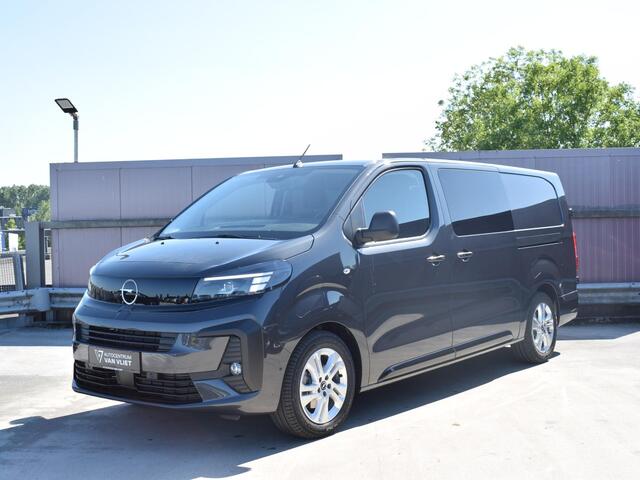 Opel VIVARO Electric 75 kWh Dubbele Cabine | tot 8 jaar garantie | 2x schuifdeur | Dynamic Comfort NAV Pakket | Comfort Pakket | Exterieur pakket | Winterpakket | Betimmering | LM velgen | Rijklaarprijs
