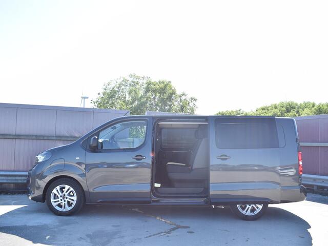 Opel VIVARO Electric 75 kWh Dubbele Cabine | tot 8 jaar garantie | 2x schuifdeur | Dynamic Comfort NAV Pakket | Comfort Pakket | Exterieur pakket | Winterpakket | Betimmering | LM velgen | Rijklaarprijs