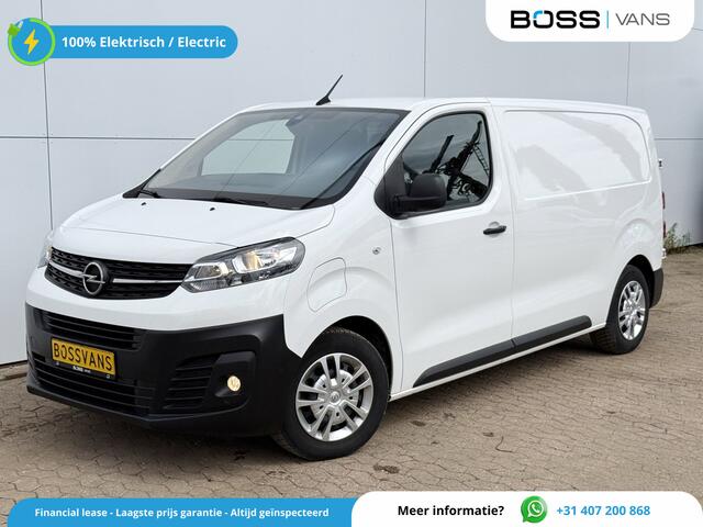 Opel VIVARO e-Vivaro 75kWh 136PK L2H1 330km WLTP 91,3% (SOH) Snelladen Laadkabel Climate control Parkeersensoren Kastwand Inbouw