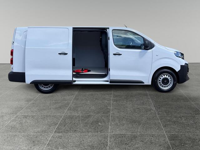 Opel VIVARO Electric L3 75 kWh 136pk | 8 jaar garantie | 0% financial lease | Houten afwerking laadruimte | NAVI | Multimedia | Apple Carplay | Android Auto | Achteruitrijcamera | Parkeersensoren voor en achter | Dode hoek detectie | Digitale cockpit | Stuurwielbedie